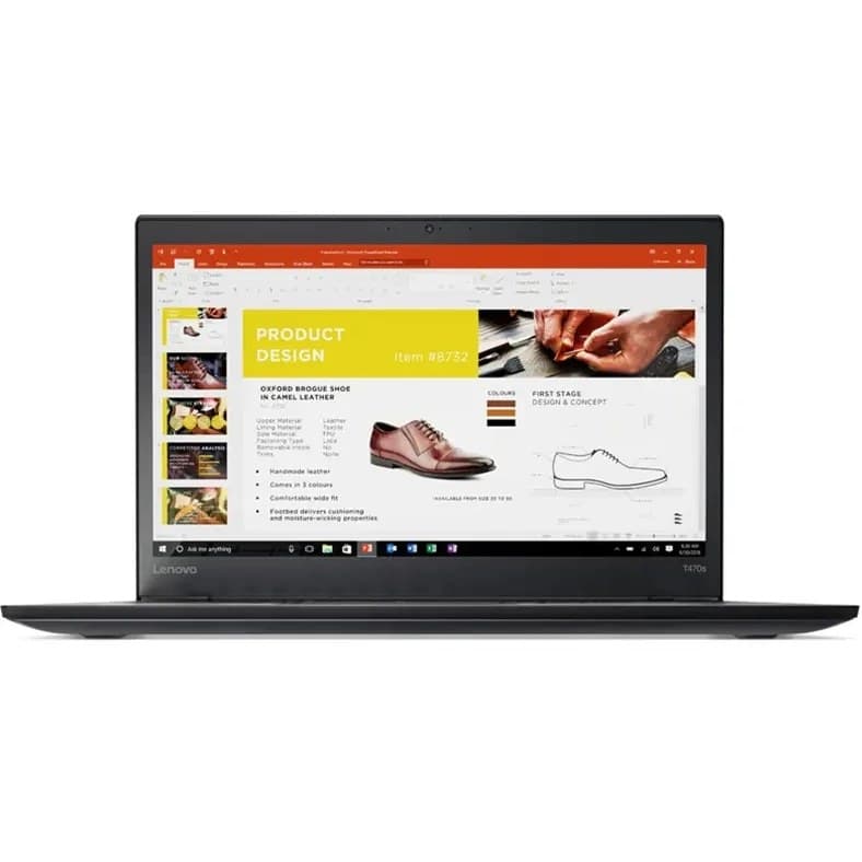 لپ‌تاپ Lenovo ThinkPad T470s | Core i7-6500U | 8GB RAM | 256GB SSD
