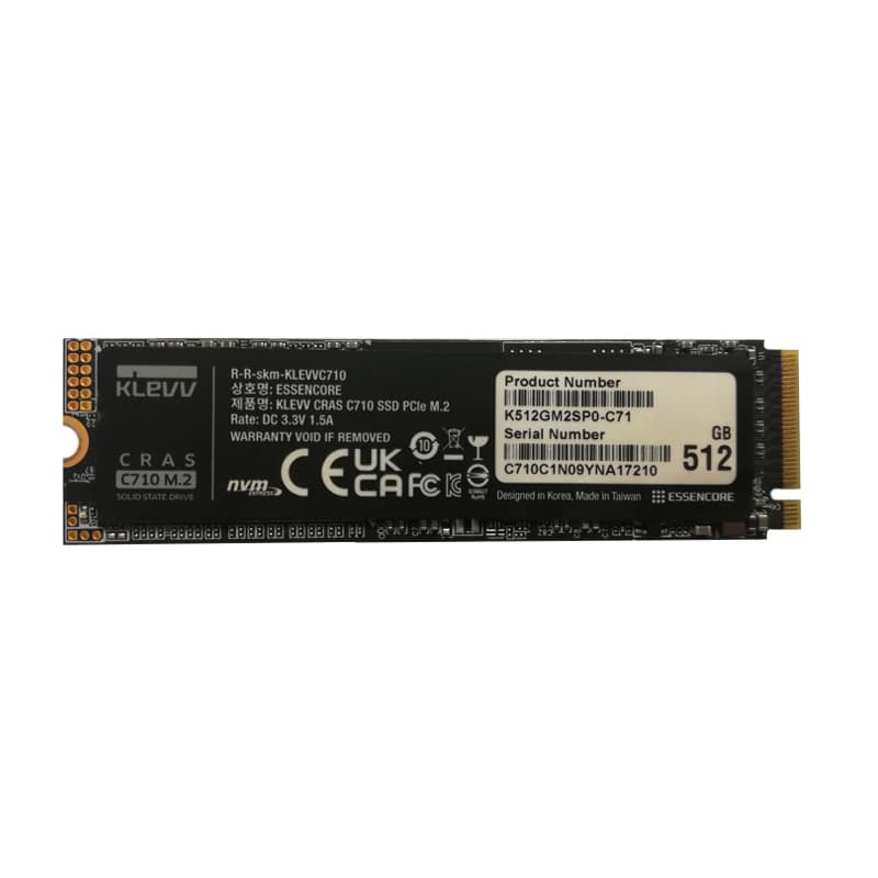 اس اس دی KLEVV SSD C710 512GB M.2 SATA استوک — تصویر ۳
