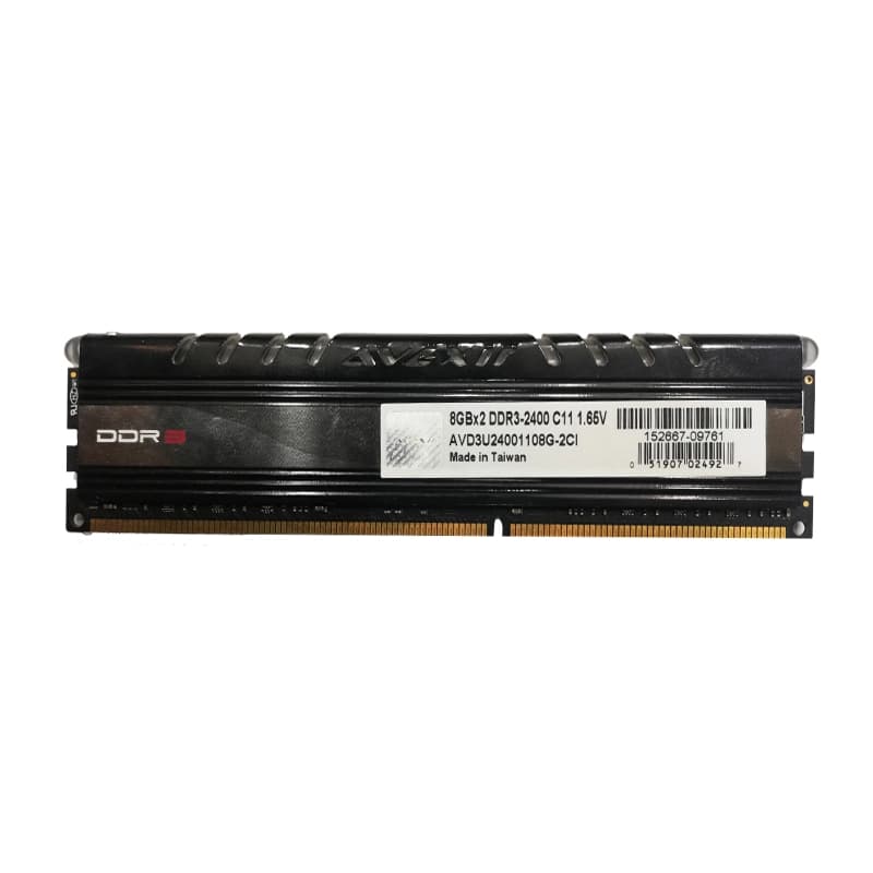رم 8 گیگ اوکسیر Avexir 8G DDR3 2400mhz استوک — تصویر ۲