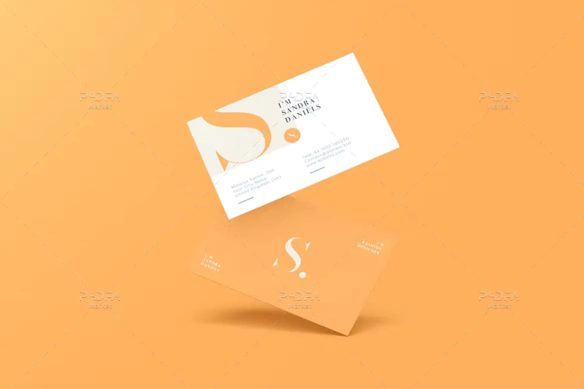 موکاپ بیزینس کارت (کارت ویزیت) — تصویر ۳