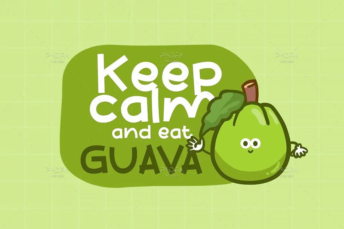 فونت جالب کودکانه Guava Days — تصویر ۲