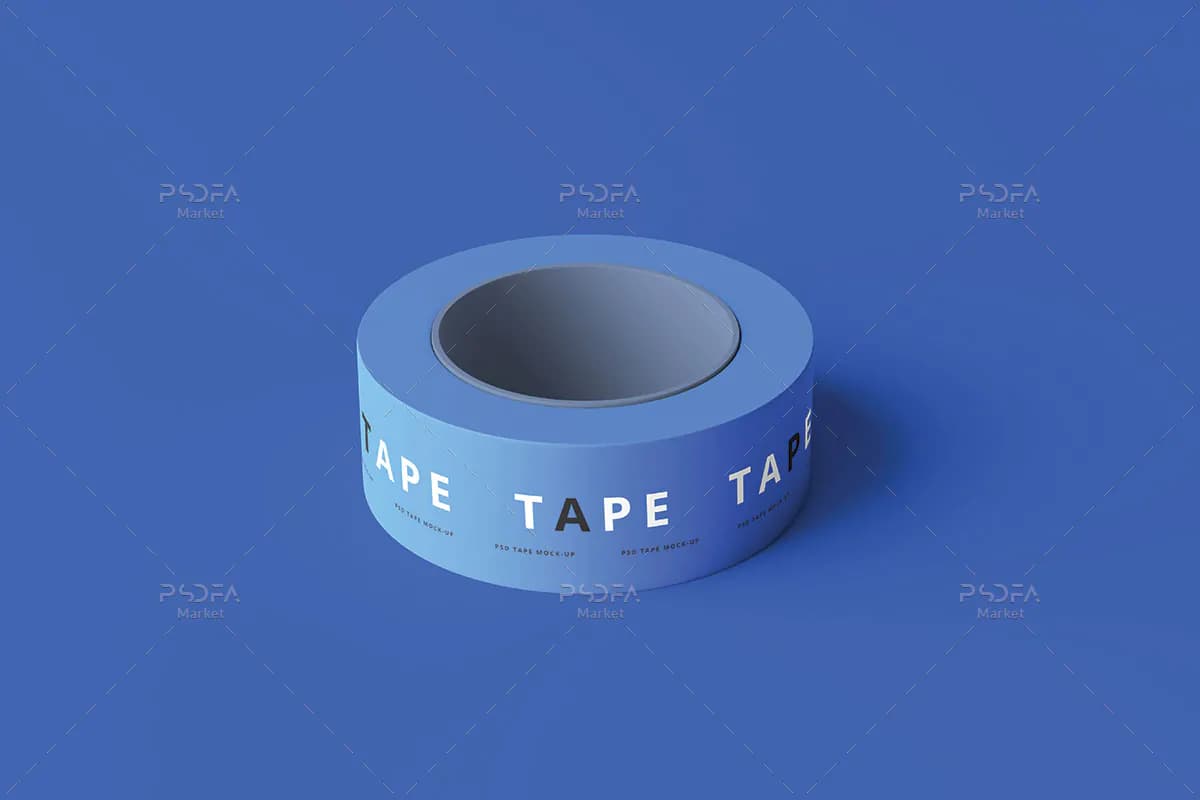 موکاپ نوار چسب یا چسب نواری — تصویر ۴