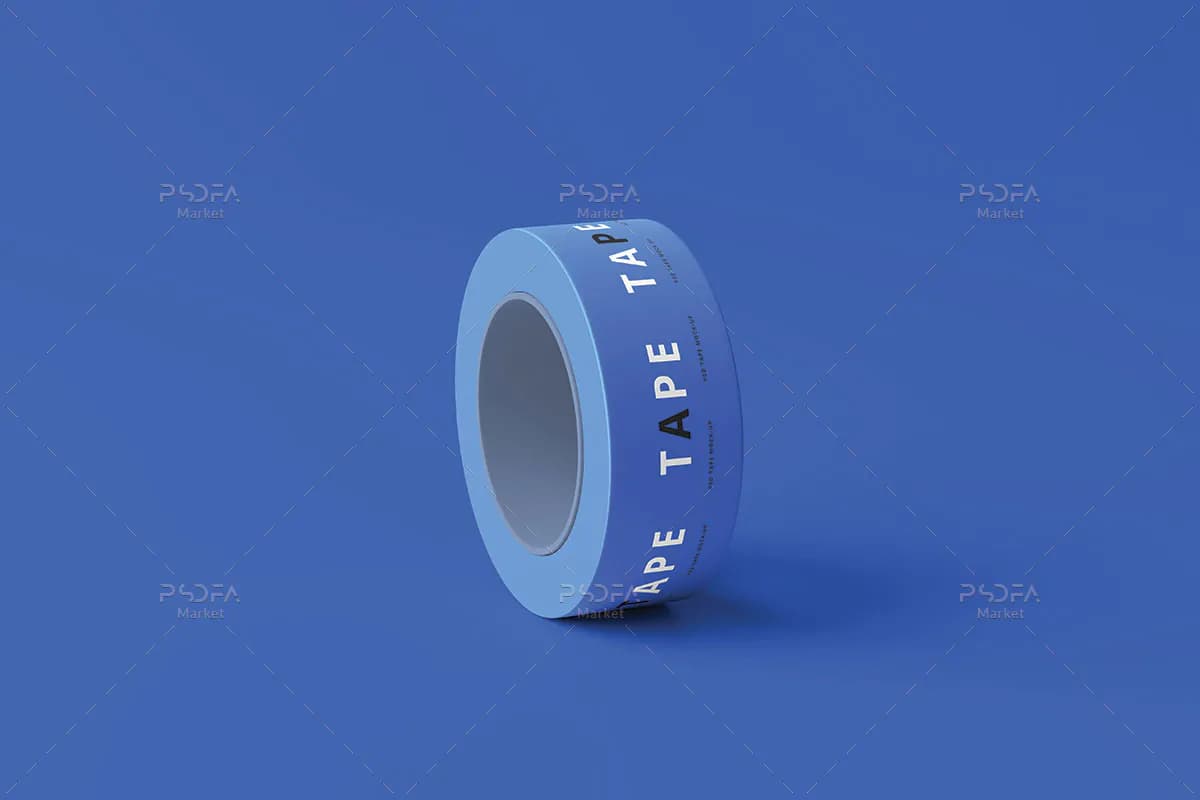 موکاپ نوار چسب یا چسب نواری — تصویر ۵