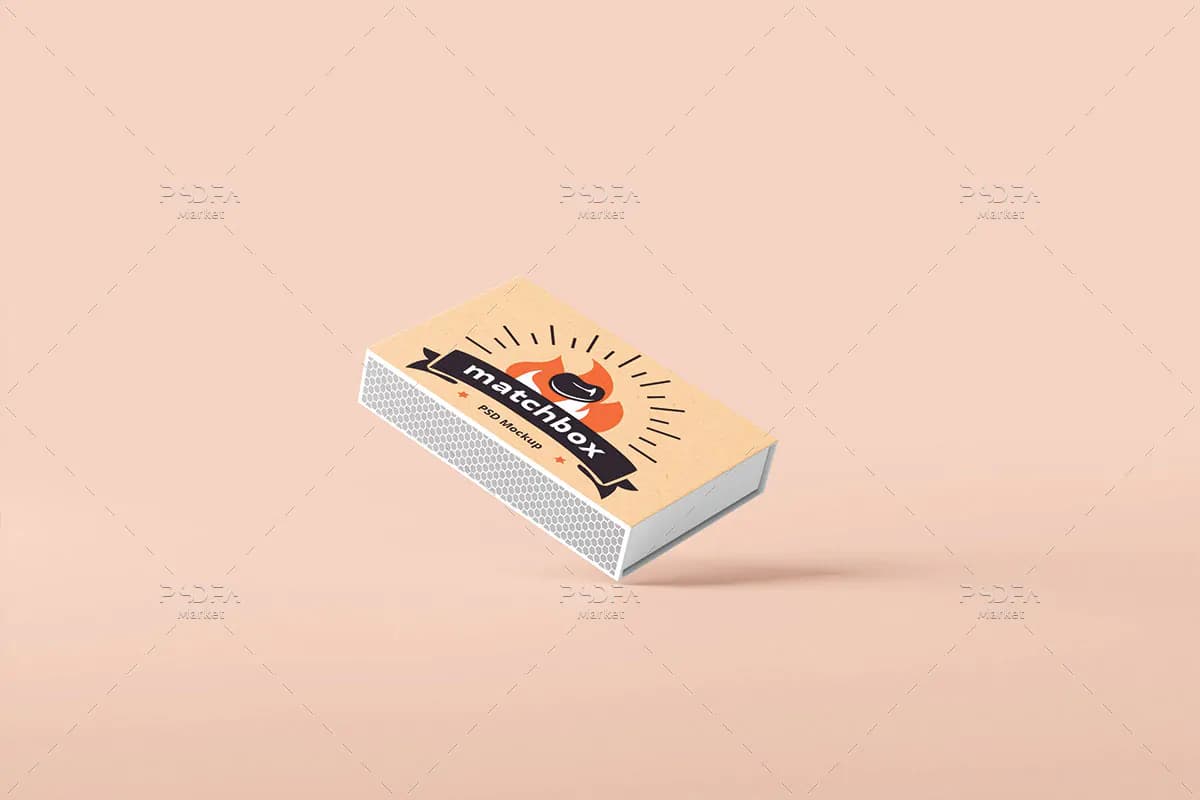 20 موکاپ جعبه و قوطی کبریت — تصویر ۵
