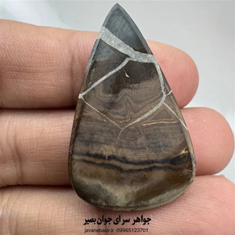 سنگ جن فعال اصل | سپتارین تراش اشکی — تصویر ۲