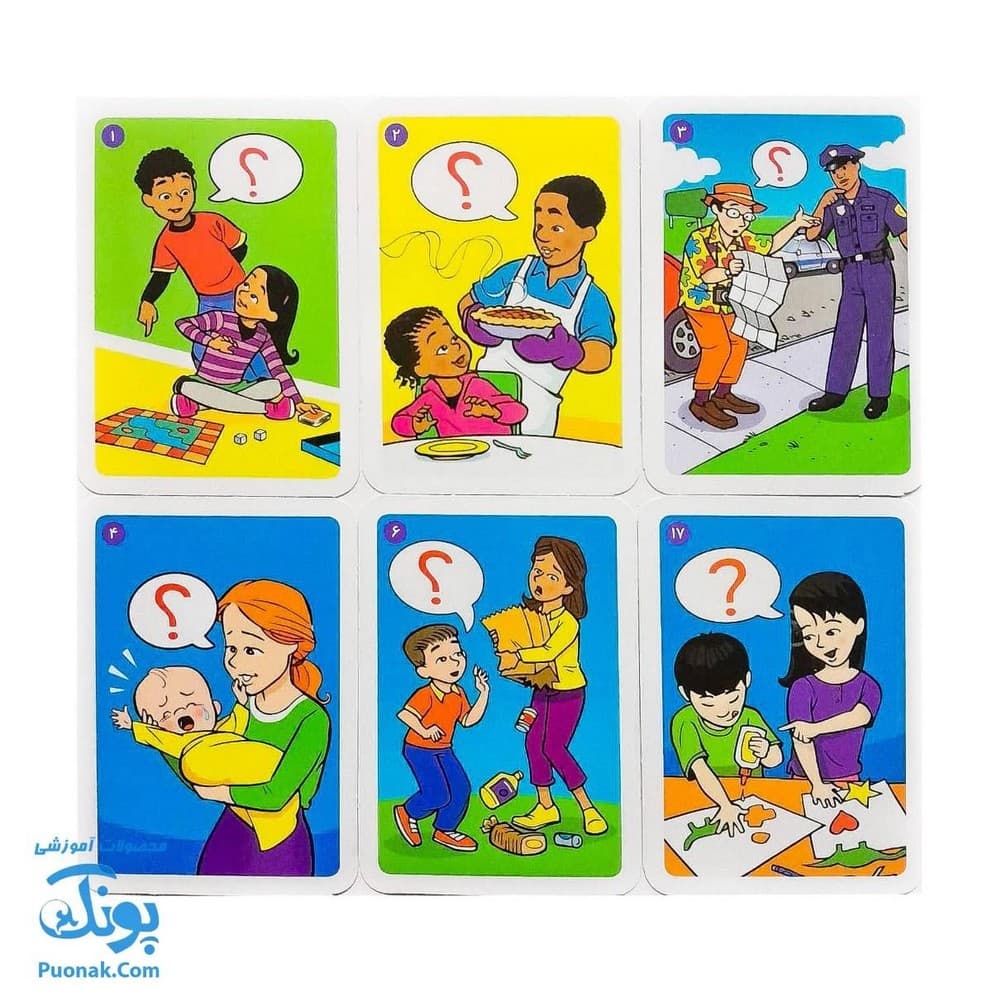 بازی کارتی حدس بزن (۲ دسته کارت بازی مهارت زندگی) | نردبان — تصویر ۶