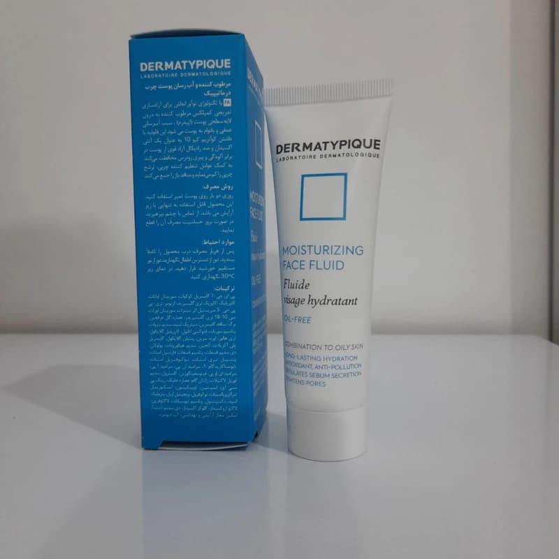 فلوئید آبرسان دست و صورت درماتیپیک مدل Oil_free مناسب برای پوست چرب حجم 50 میلی‌لیتر — تصویر ۵