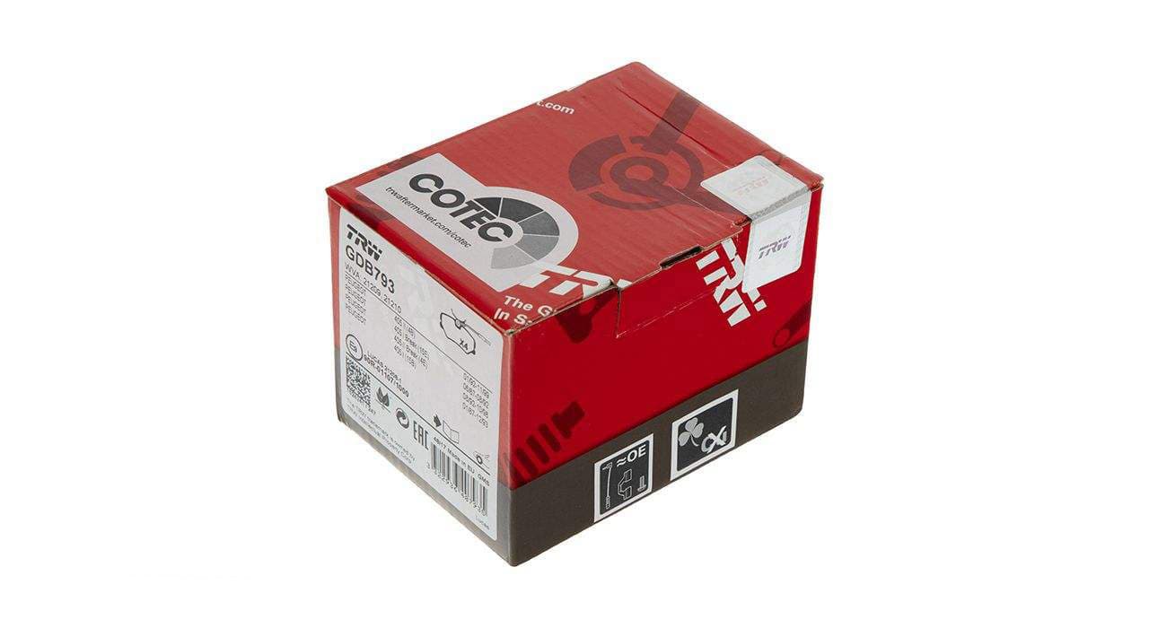 لنت ترمز جلو پژو 405 تی آر دبلیو – TRW ( آلمان ) — تصویر ۷