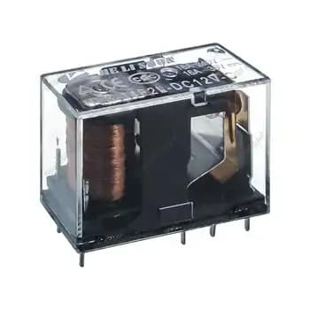 رله شیشه ای کتابی هلی شان 12 ولت 16 آمپر 8 پایه HELISHUN HLS-14F2L-DC12V-C — تصویر ۲