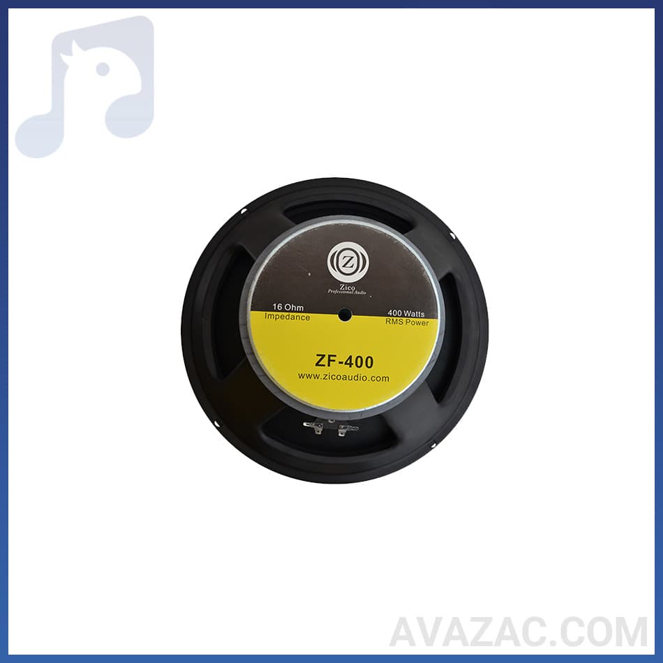 بلندگو خام 16 اهم زیکو ZICO ZF-400 — تصویر ۲