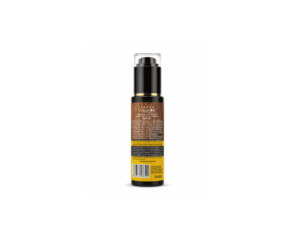 روغن مو آرگان Argan لایتنس Lightness حجم ۱۰۰ میلی‌ لیتر | حاوی روغن آرگان Argan Oil و پروتئین — تصویر ۵