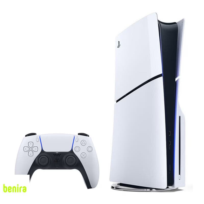 کنسول بازی سونی مدل PlayStation 5 Slim ظرفیت 1 ترابایت ریجن CFI-2116 اروپا به همراه دسته اضافی و بازی EA Sports FC 27 — تصویر ۴