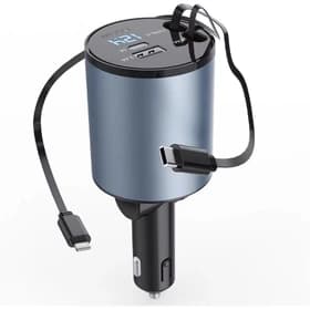 شارژر فندکی 4 کاره گرین لاین مدل 4in1 ظرفیت 50 وات