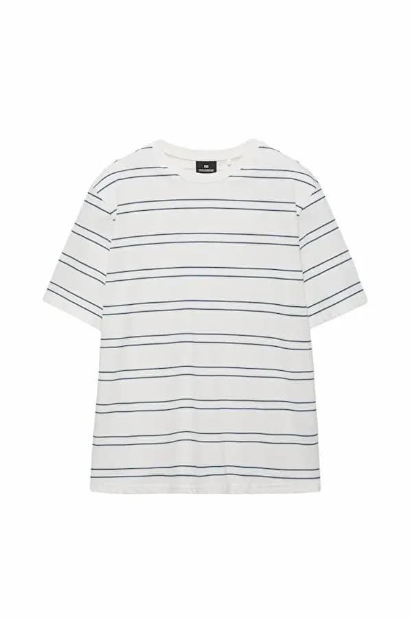 تیشرت مردانه بیسیک نخی Pull & Bear — تصویر ۲