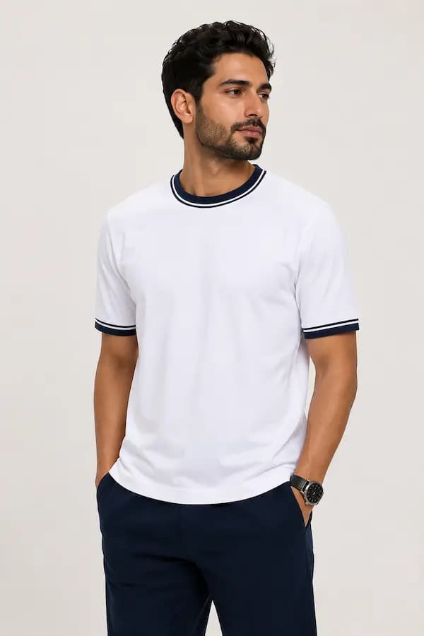 تیشرت مردانه Regular Fit یقه گرد Tudors