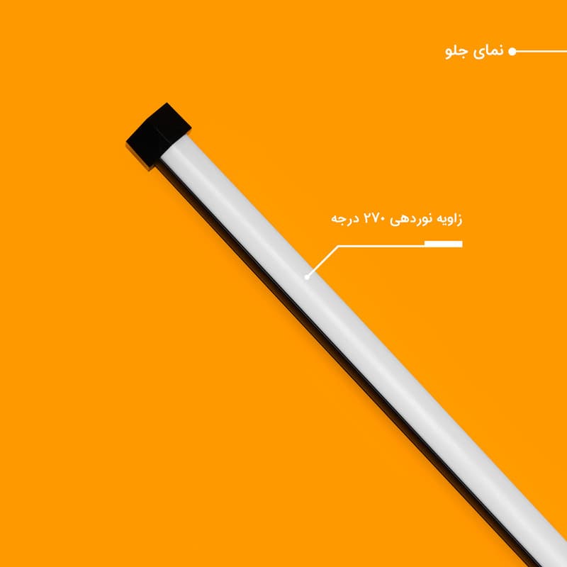 نور ثابت ال ای دی RGB چیکولایت مدل RGB50 X2 بسته 2 عددی — تصویر ۶