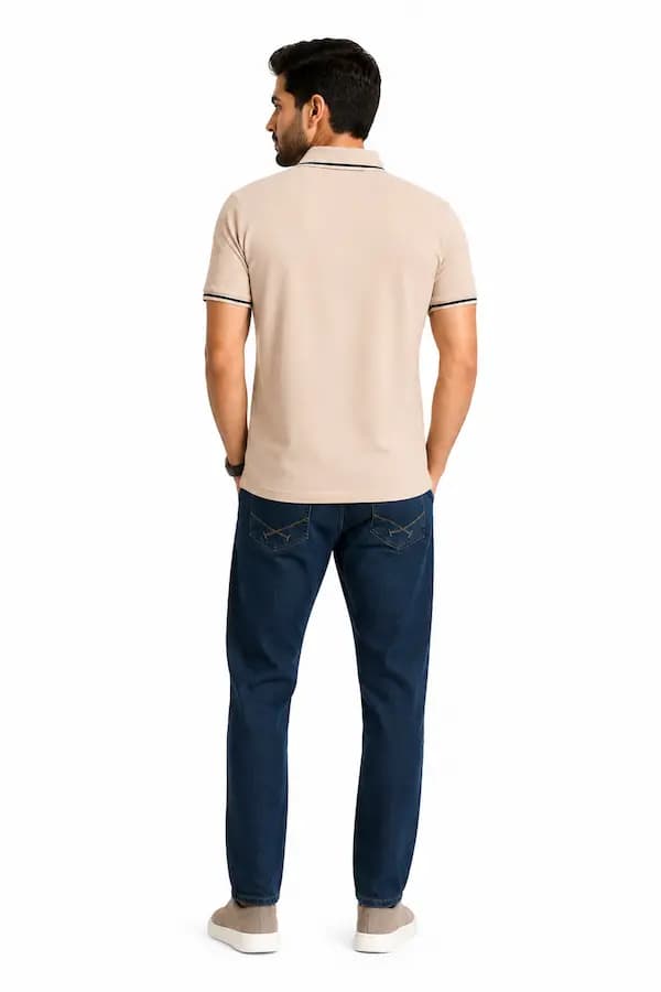تیشرت مردانه اسلیم فیت یقه پولو U.S. Polo Assn — تصویر ۴