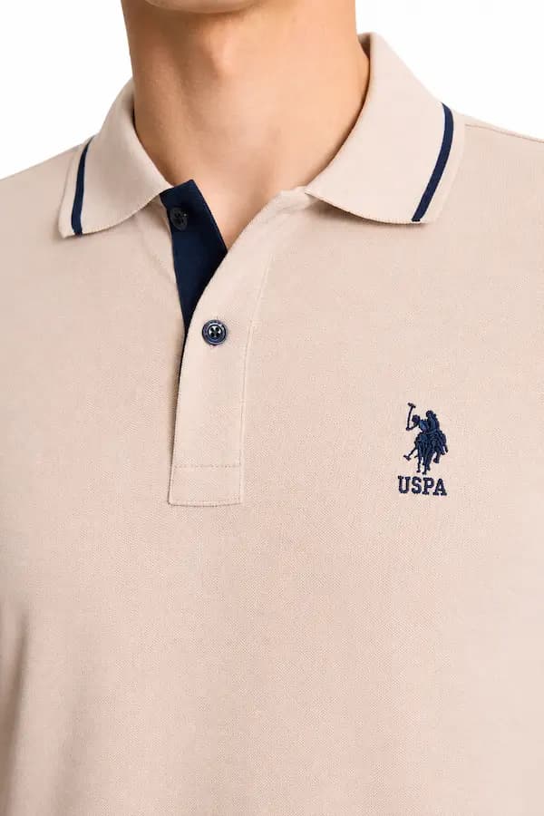 تیشرت مردانه اسلیم فیت یقه پولو U.S. Polo Assn — تصویر ۲