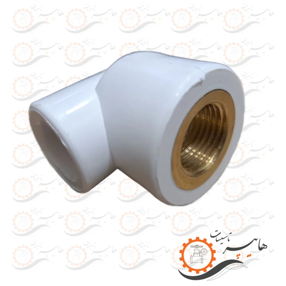 زانو یک سر دنده ماده وحید سایز 1/2*25