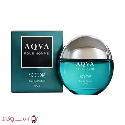 ادکلن مردانه اسکوپ مدل aqva آکوا حجم 30 میل — تصویر ۲