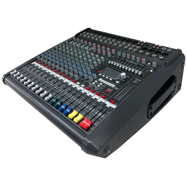پاور میکسر اکو آمپلی فایر دو کانال هونامیک دی ایکس سون DX-7 — تصویر ۴