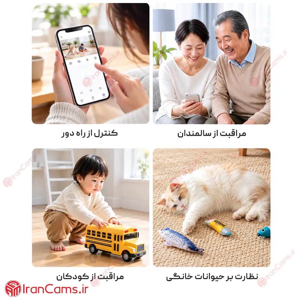 دوربین بیبی کم سیمکارتی دو لنز 10 مگاپیکسل مدل Z33 — تصویر ۷