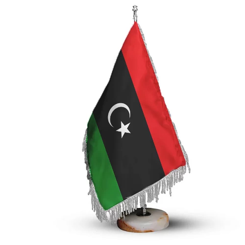 پرچم رومیزی و تشریفات کشور لیبی کد P1140