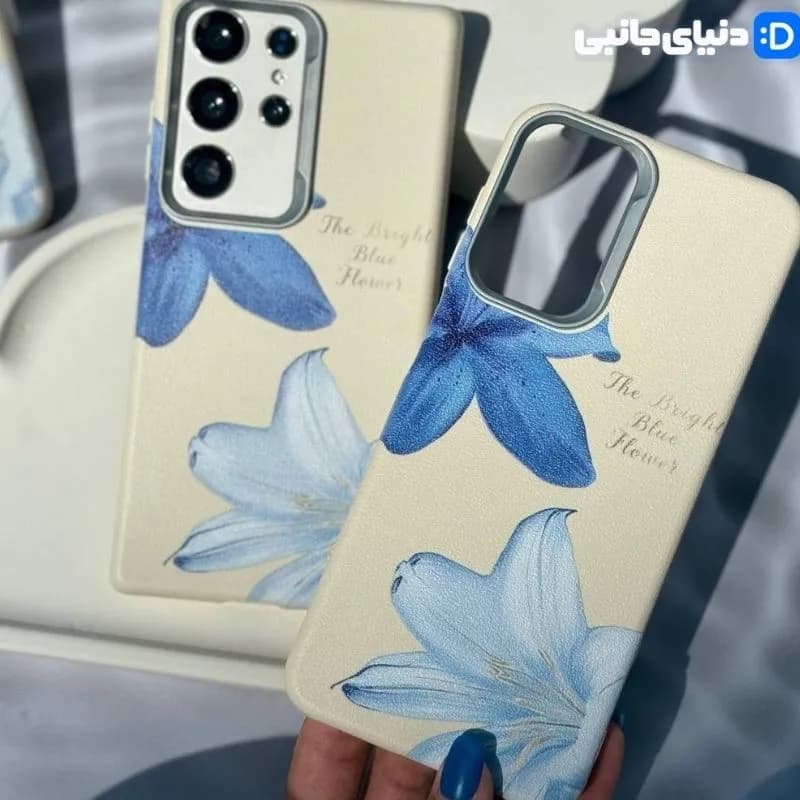 قاب گوشی ماسا کیس لیلیوم آبی کد D1067 | دنیای جانبی