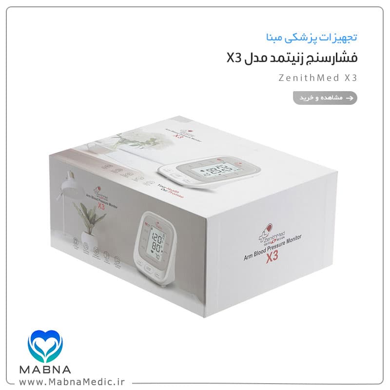 فشارسنج سخنگو زنیت مد Zenit Med X3 — تصویر ۳