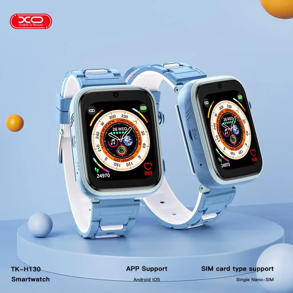 ساعت هوشمند سیم کارت خور بدون رجیستر برند ایکس او XO مدل H130 4G — تصویر ۷