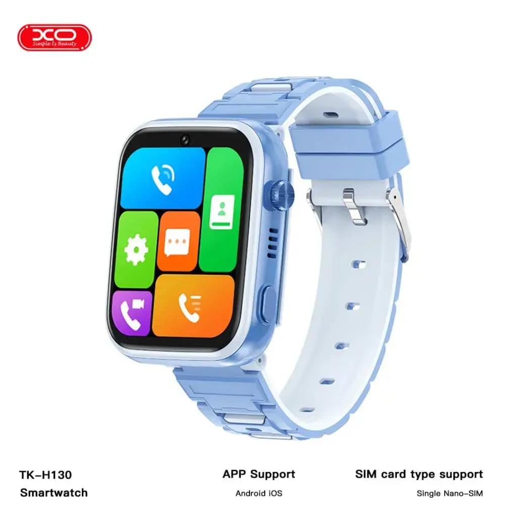 ساعت هوشمند سیم کارت خور بدون رجیستر برند ایکس او XO مدل H130 4G — تصویر ۵