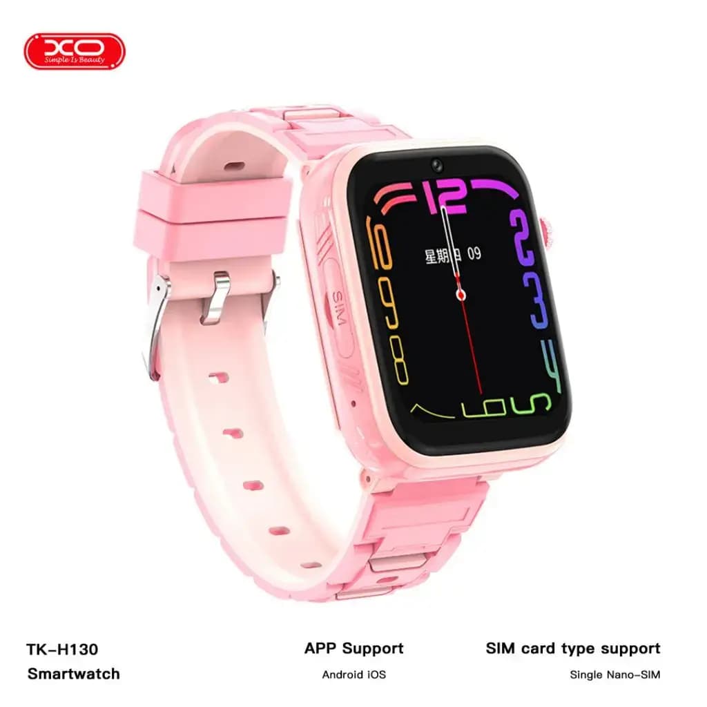 ساعت هوشمند سیم کارت خور بدون رجیستر برند ایکس او XO مدل H130 4G — تصویر ۲