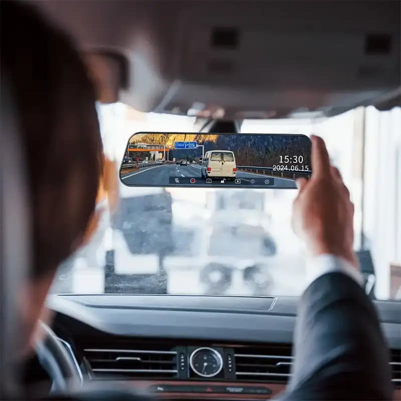 دوربین ثبت وقایع پرودو مدل PORODO Mirror Camera LFS086 — تصویر ۳