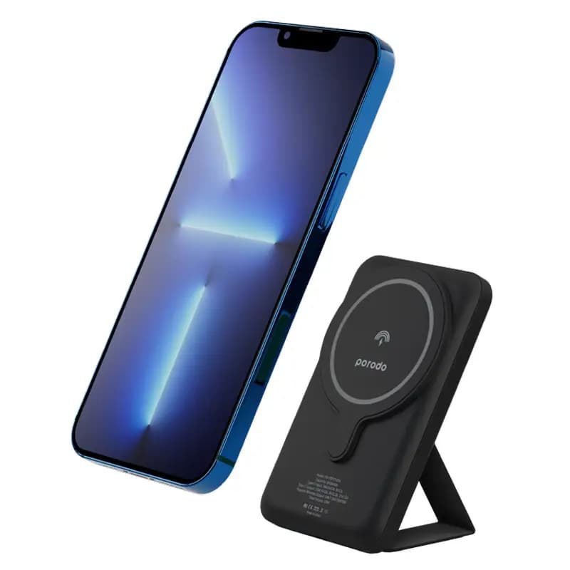 پاور بانک پرودو Porodo 10000mAh MagSafe Grip — تصویر ۲