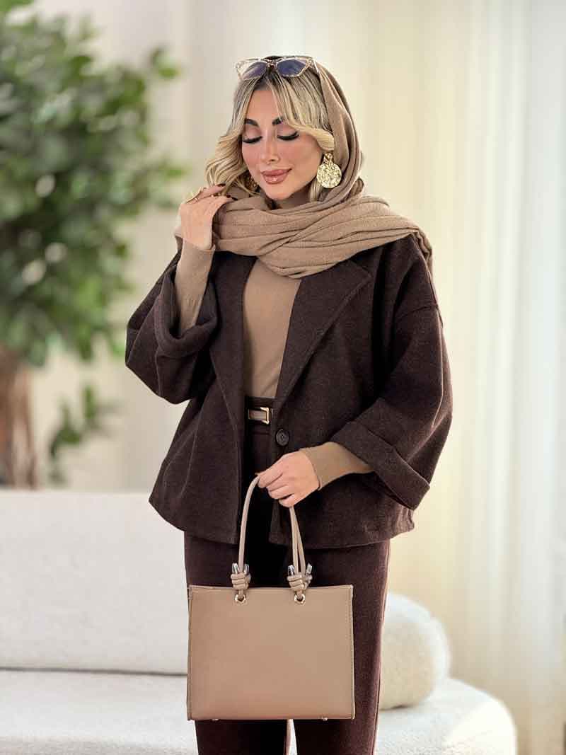 کت فوتر دلارام کد 8614 — تصویر ۷