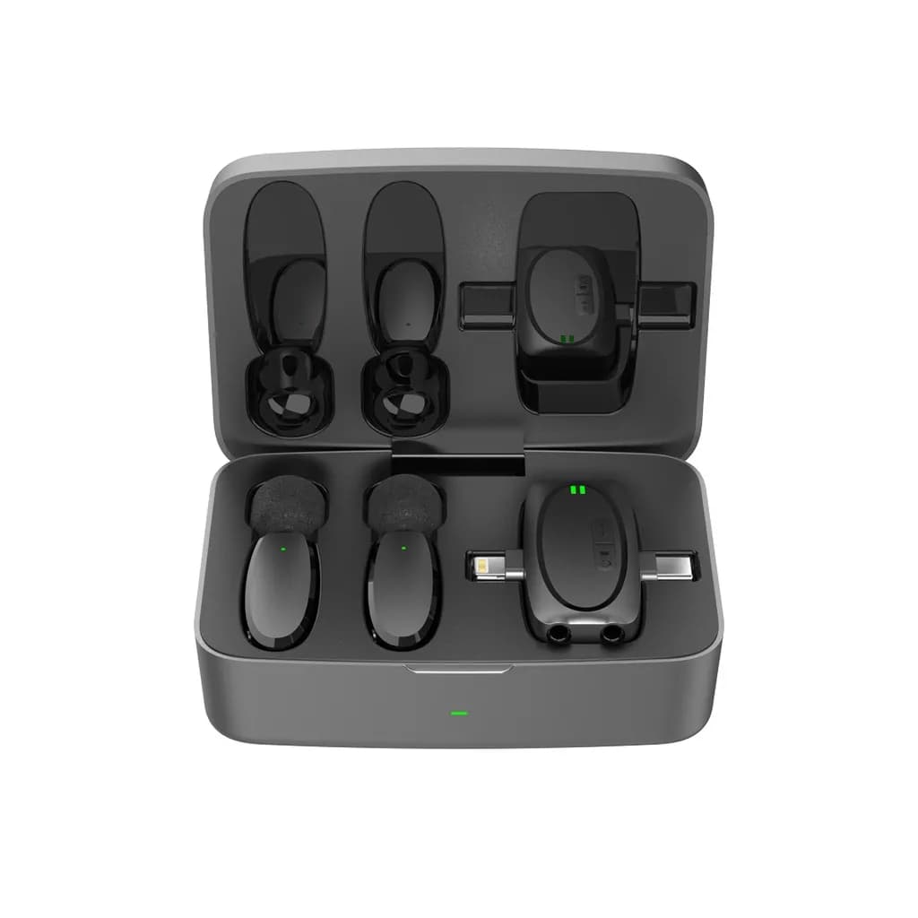 میکروفون پرودو Porodo Wireless Lavalier Microphone PD — تصویر ۲