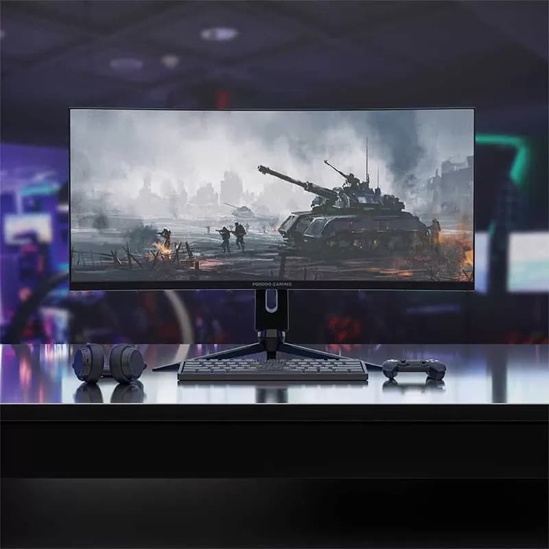 مانیتور گیمینگ 34 اینچ پرودو Porodo Gaming مدل PDX 524 — تصویر ۴