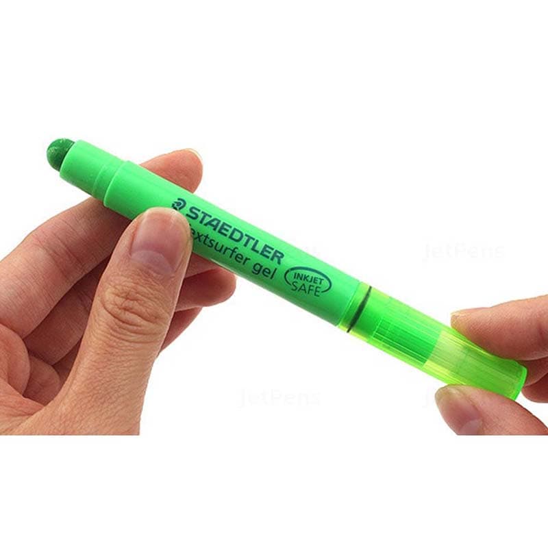ماژیک هایلایت ژله ای استدلر سبز مدل Textsurfer Gel کد 264 — تصویر ۳