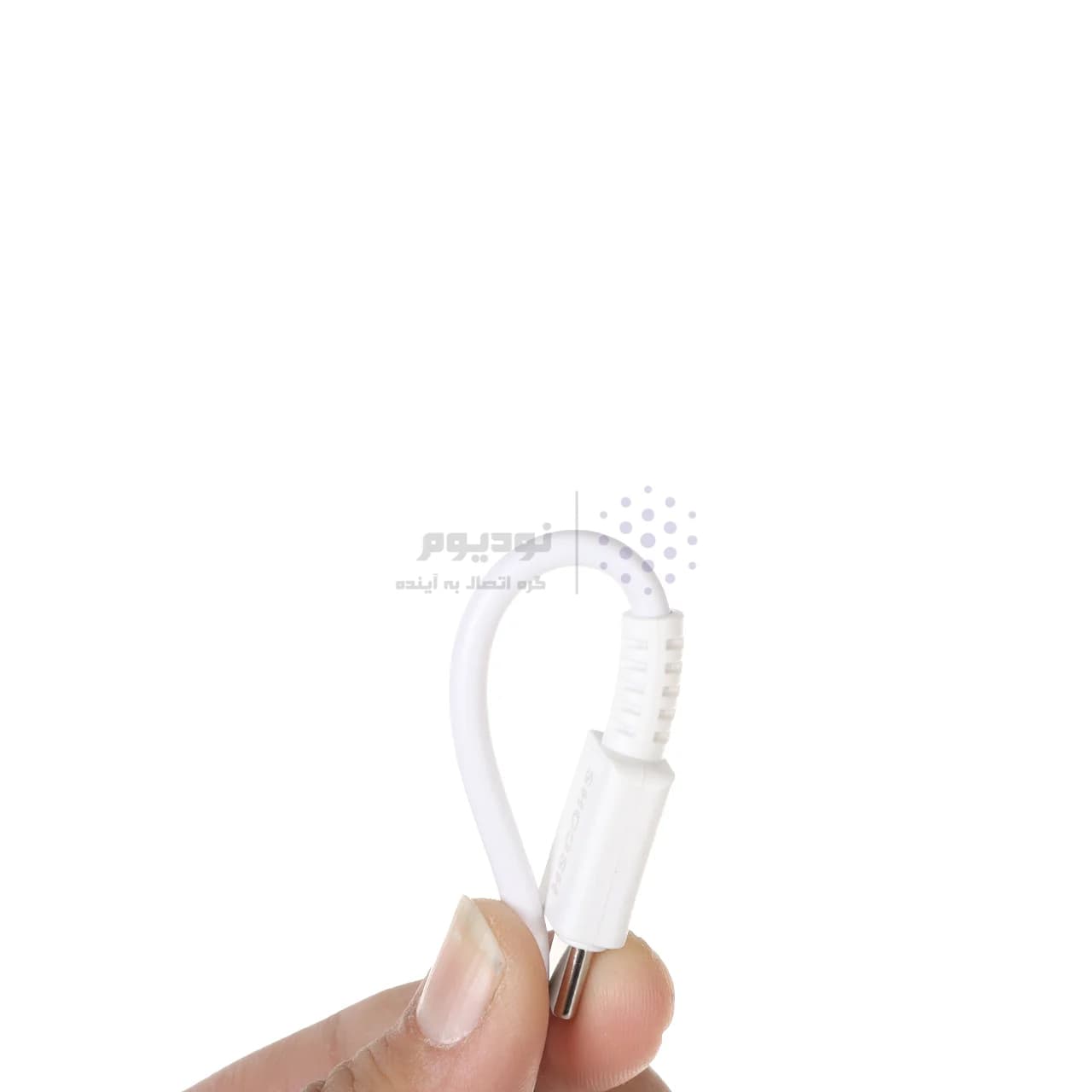 کابل شارژ فست 1.1 متری Shoosh Type-C مدل SH201C – سفید – SMO — تصویر ۲