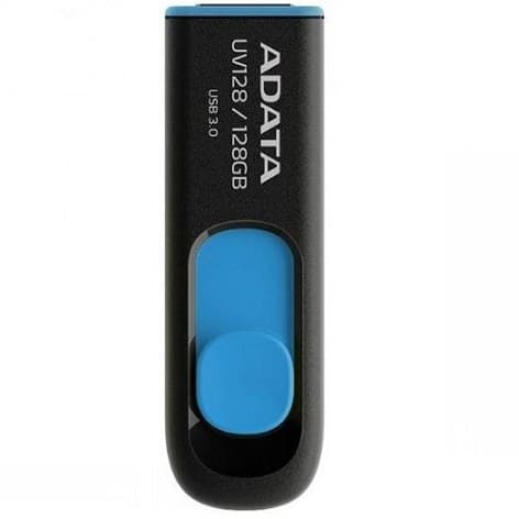 فلش مموری ای دیتا UV128 USB 3 ظرفیت 128 گیگابایت