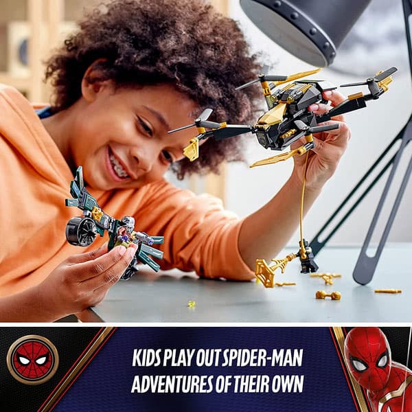 لگو Spider Man مدل 76195 Spider-Man’s Drone Duel — تصویر ۵