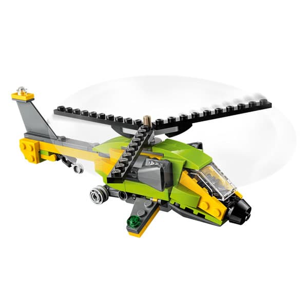 لگو Creator مدل Helicopter Adventure 31092 — تصویر ۵