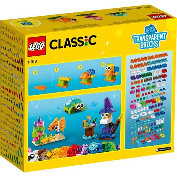 لگو Classic مدل Creative Transparent Bricks 11013 — تصویر ۶