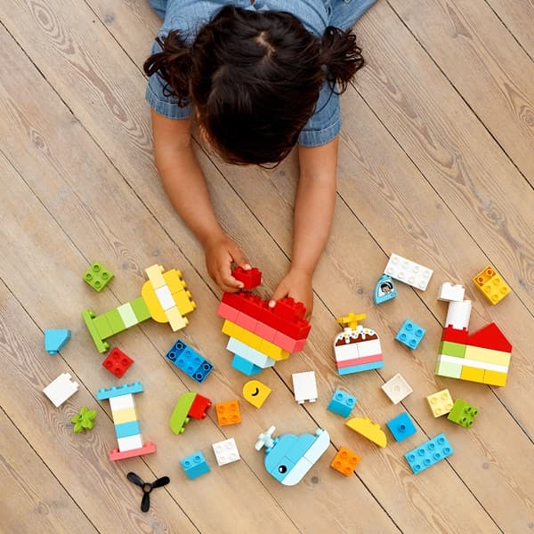 لگو Duplo مدل Classic Heart Box 10909 — تصویر ۴