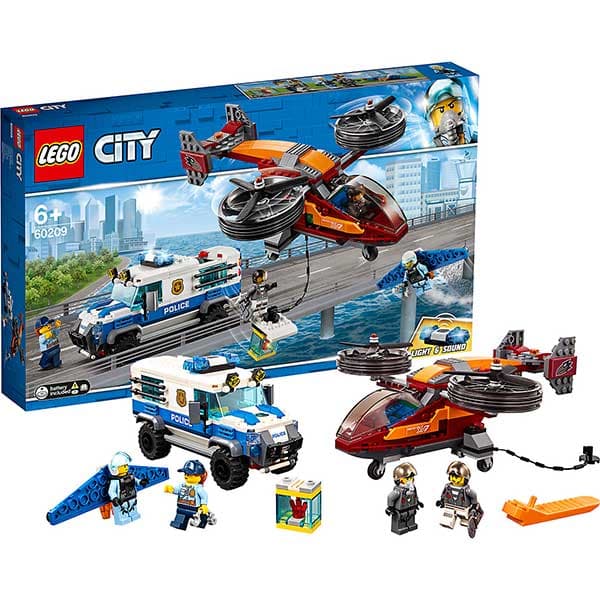 لگو City مدل 60209 Sky Police Diamond Heist