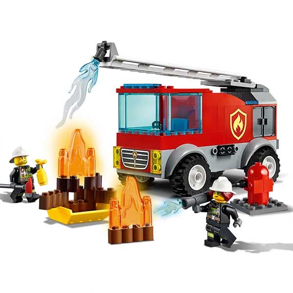 لگو City مدل 60280 Fire Ladder Truck — تصویر ۵