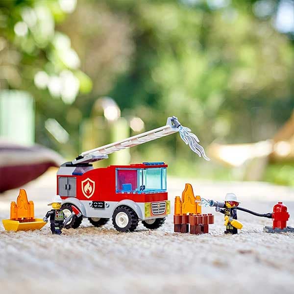 لگو City مدل 60280 Fire Ladder Truck — تصویر ۳