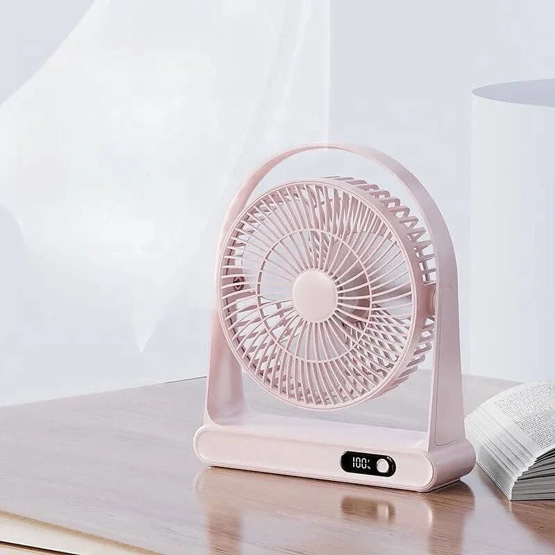 پنکه رومیزی مدل Digital desktop small fan zmfs-003 — تصویر ۲