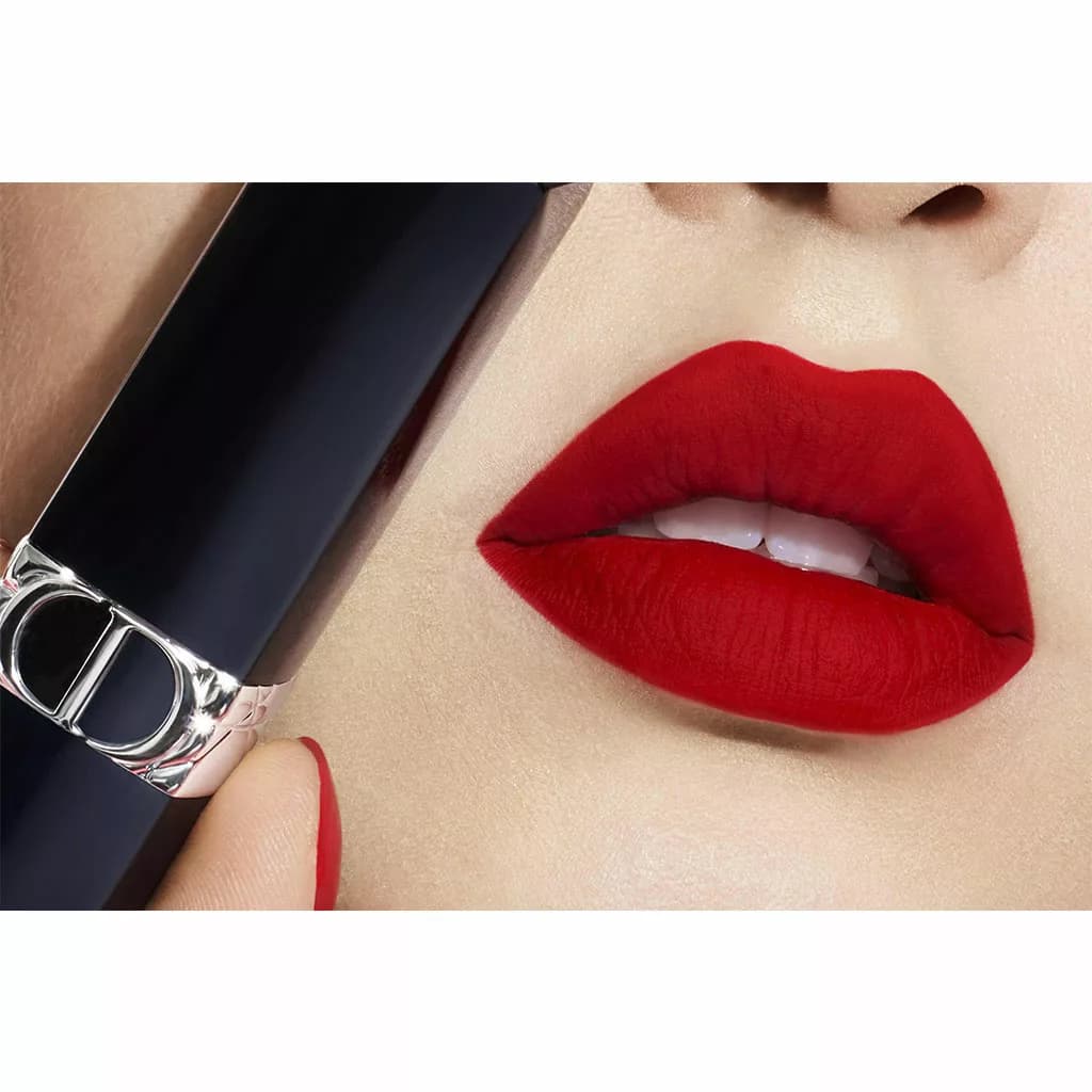 رژ لب جامد کریستین دیور ROUGE DIOR شماره 999 VELVET — تصویر ۲