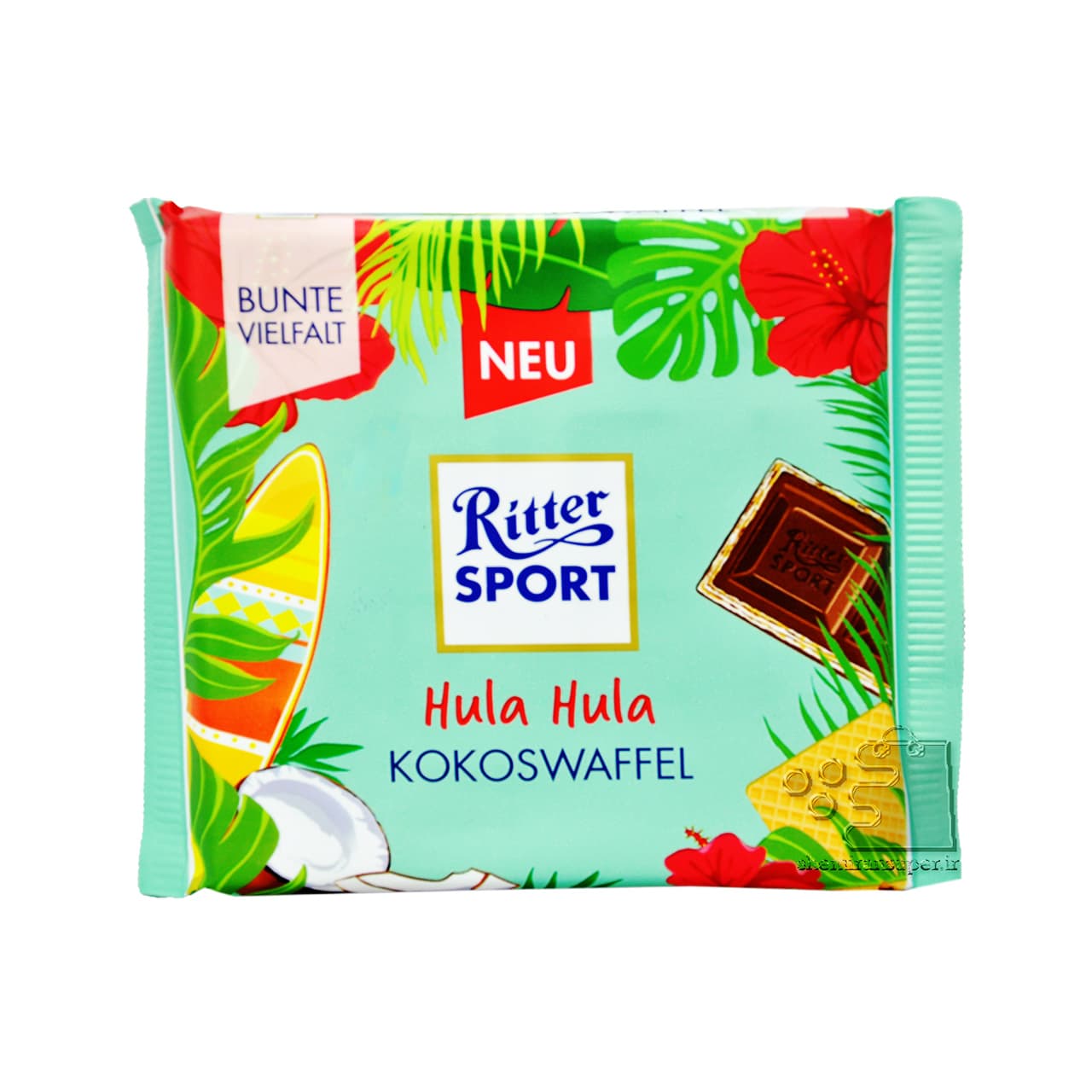 شکلات با وافل نارگیلی ۱۰۰ گرم ریتر اسپورت – Ritter Sport